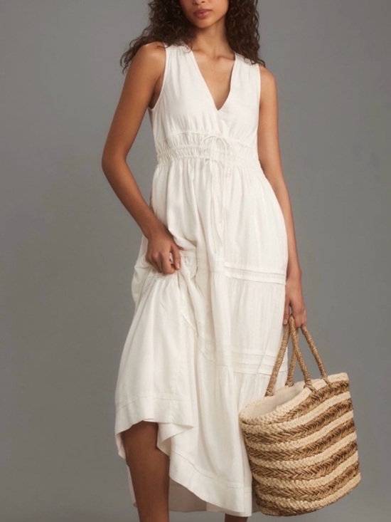 Anthropologie Dresses & Skirts - Anthropologie Somerset Linen Sleeveless Maxi Dress